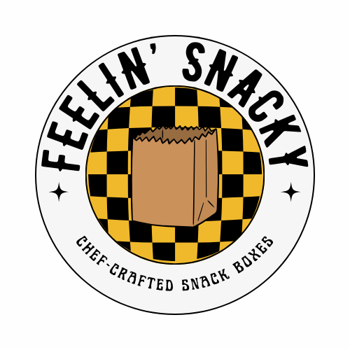 Feelin' Snacky Logo Sticker